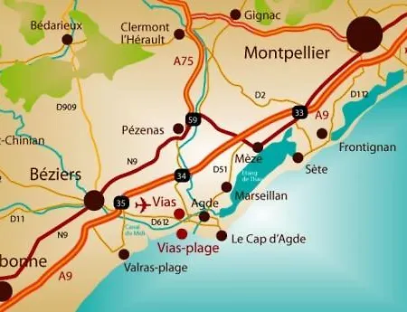 Villa Agence Jf Immo - -villa Plain-pied Confort 3 Ch Avec Jardin Proche Des Plages V0798 Vias